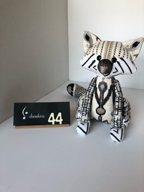 44. Black and White Fox