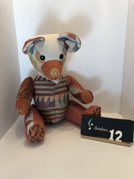 12. Large Designer Bear - One of a Kind