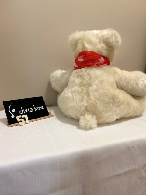 57. Faux Fur Polar Bear