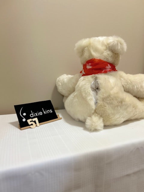 57. Faux Fur Polar Bear